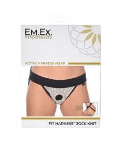 Em Ex Fit Harness Jock Plus Gray