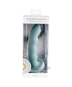 Merge Sage 8 In. Suction Cup G-spot Dildo Green