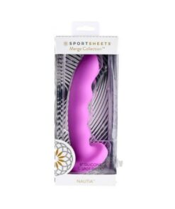 Merge Nautia 8 In. Suction Cup G-spot Dildo Fuchsia
