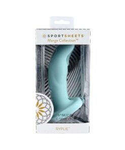 Merge Ryplie 6 In. Suction Cup G-spot Dildo Blue