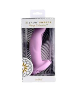 Merge Lazre 6 In. Suction Cup G-spot Dildo Pink