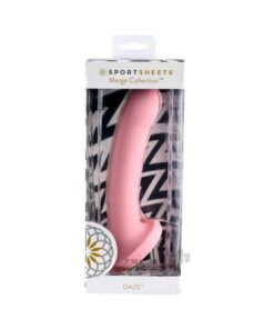 Merge Daze 7 In. Vibrating Dildo Pink