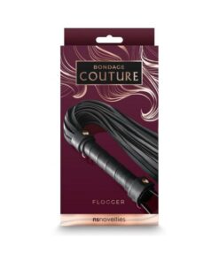 Bondage Couture Flogger Black