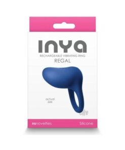 Inya Regal Vibrating Ring Blue