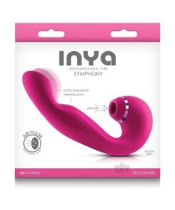 Inya Symphony Suction Dual Stimulator Pink