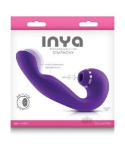 Inya Symphony Suction Dual Stimulator Purple