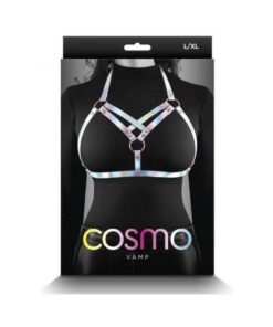 Cosmo Harness Vamp Lg/xl Rainbow