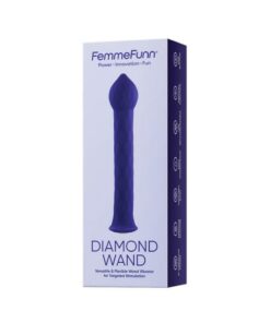 FemmeFunn Diamond Wand Dark Purple
