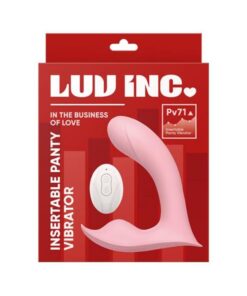 Luv Inc Pv71 Insertable Panty Vibrator Pink