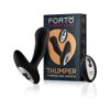 Forto Thumping Anal Vibrator Black