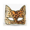 Venetian Half Mask Cat O/S