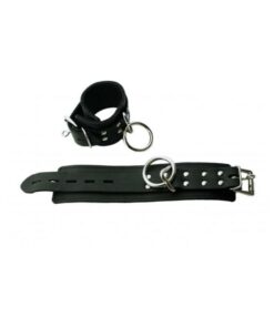Wrist Restraints Black Faux Fur