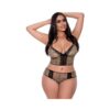 Magic Silk Purrrfect Bra & Hipster Panty Leopard Queen