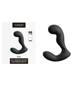 Iker App-controled Prostate & Perineum Vibrator Black