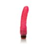 Hot Pinks Curved Penis 8 inches Vibrating Dildo Pink