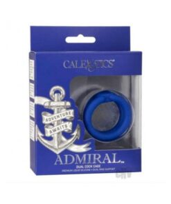 Admiral Dual Cock Cage Blue
