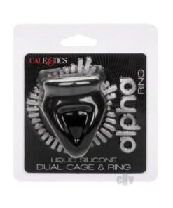 Alpha Liquid Silicone Dual Cage Ring