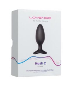 Lovense Hush 2 1.75" Butt Plug - Black