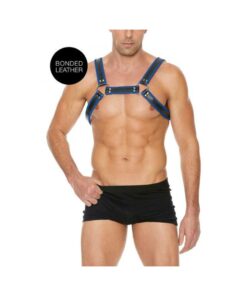 Ouch Harness Men Bull Blue S/M