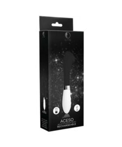 Luna Aceso Rechargeable Vibrator - Black