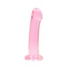 Realrock Non Realistic Dildo W Suction Cup 6.7in Pink