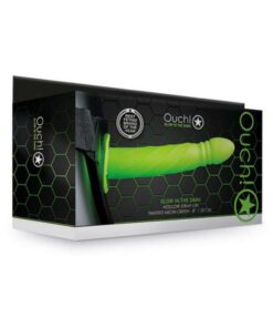 Ouch! Twisted Hollow Strap-on 8 In. G.i.t.d.