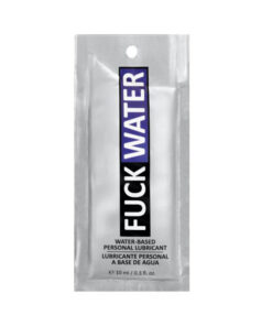 F*ck Water Water Based Lubriicant Pillow Packs .3oz 100pcs