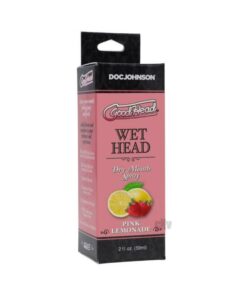 Goodhead Wet Head Dry Mouth Spray Pink Lemonade 2 Fl. Oz.