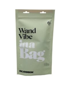 In A Bag Wand Vibrator Black