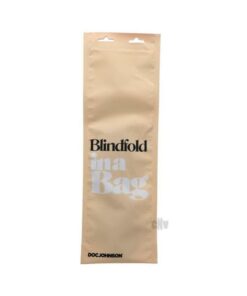 In A Bag Blindfold Black