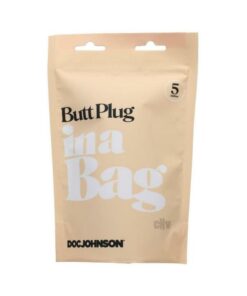 In A Bag Anal Plug 5in Black