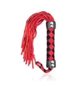 Ple'sur 15.5 In. Leather Flogger Red