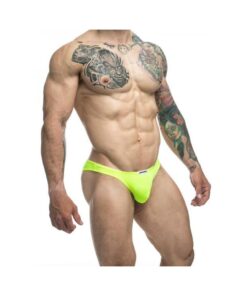 Malebasics Justin + Simon Classic Bikini Neon Green Xl