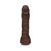 Prince Yahshua Ultraskyn 10.5 inches Cock Brown Dildo