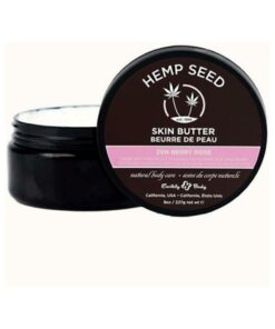 Earthly Body Hemp Seed Skin Butter Zen Berry Rose 8 Oz.