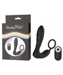 Gender Fluid Enrapt Prostate Vibe W/remote - Black