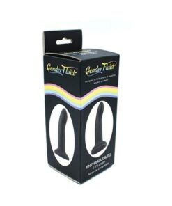 Gender Fluid Enthrall Strap-on Dildo Silicone 6.5 In. Black