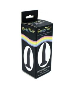 Gender Fluid Enthrall Strap-on Dildo Silicone 5.5 In. Black
