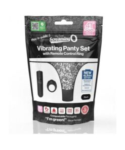 My Secret Screaming O 4t Panty Vibe Blk