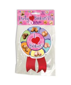 I Love Boobs Pin