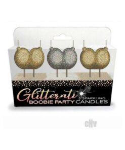 Glitterati Boobie Candles 4pc Set