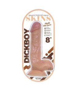 Dickboy Skins Dildo 8 In. Vanilla Lovers