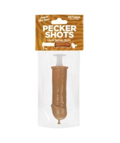 Pecker Shot Syringe - Brown