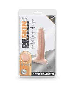 Dr. Skin Dr. Lucas Dong With Suction Cup Silicone 5 In. Vanilla