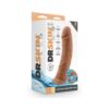 Dr. Skin Glide Self-lubricating Dildo 8 In. Mocha