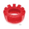 Oxballs Cock-lug Lugged Cockring Silicone Red