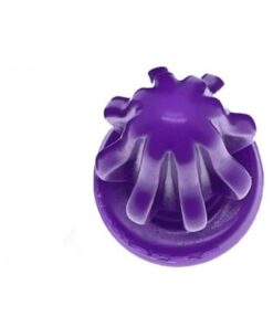 Oxballs Airhole-2 Finned Buttplug Silicone Medium Eggplant
