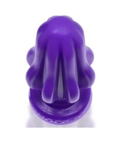 Oxballs Airhole-3 Finned Buttplug Silicone Large Eggplant