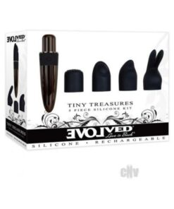 Evolved Tiny Treasures 5-piece Silicone Kit - Black