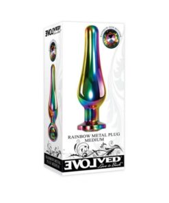 Evolved Rainbow Metal Plug Medium